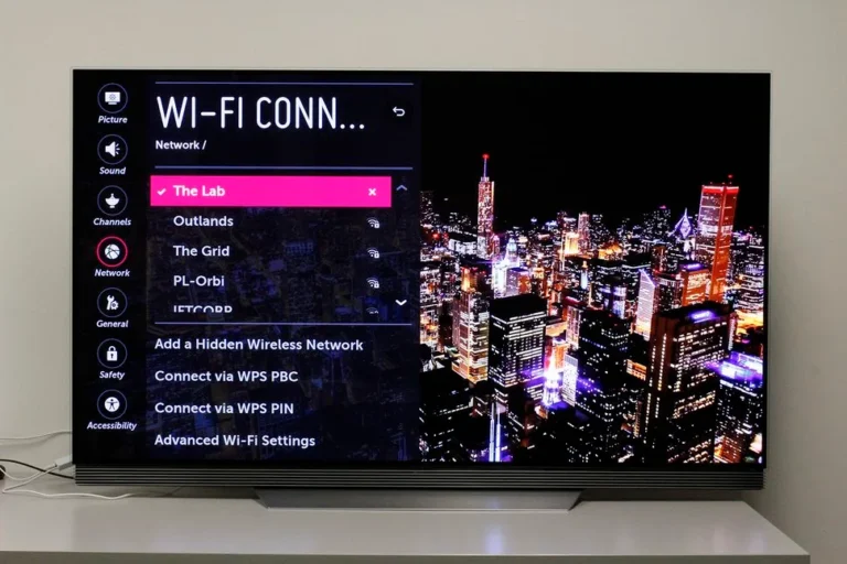 LG TV Wi-Fi connection problem