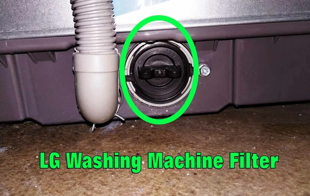 LG washer drain pump filter