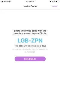 Life360 invite code expiration