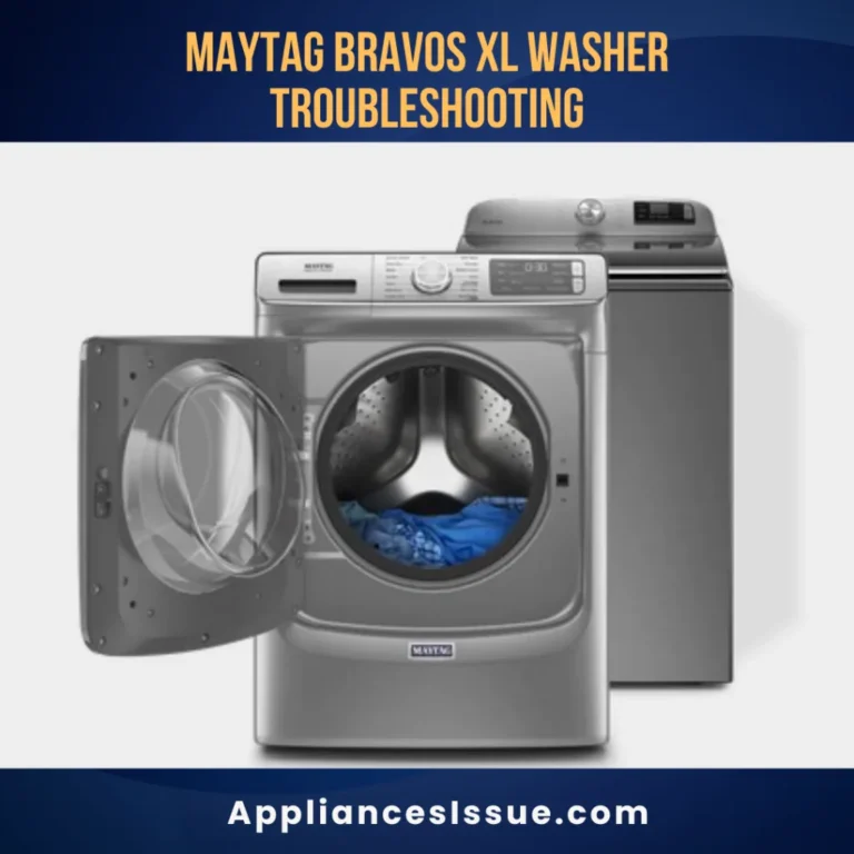 Maytag Bravos Xl Washer Troubleshooting