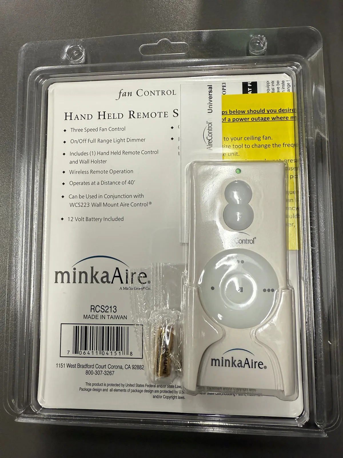 Minka Aire Remote Control Troubleshooting