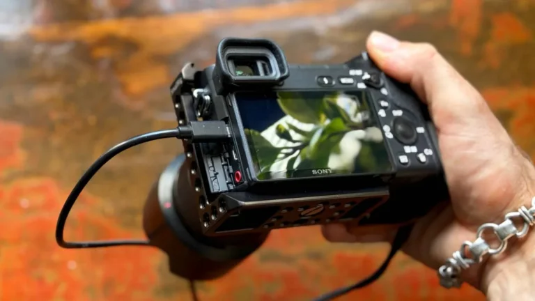 mirrorless camera USB connection troubleshooting