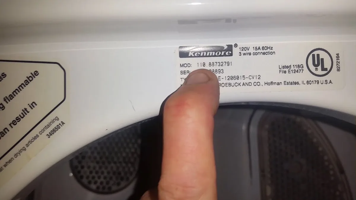 Model Number Location