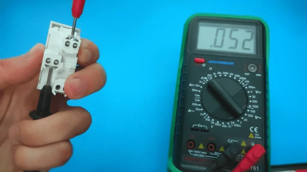 multimeter continuity test