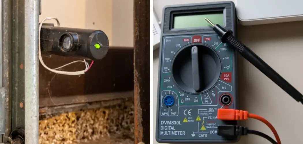multimeter sensor wiring test