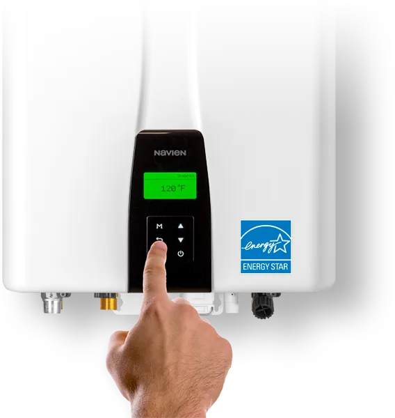 Navien control panel standby vs off