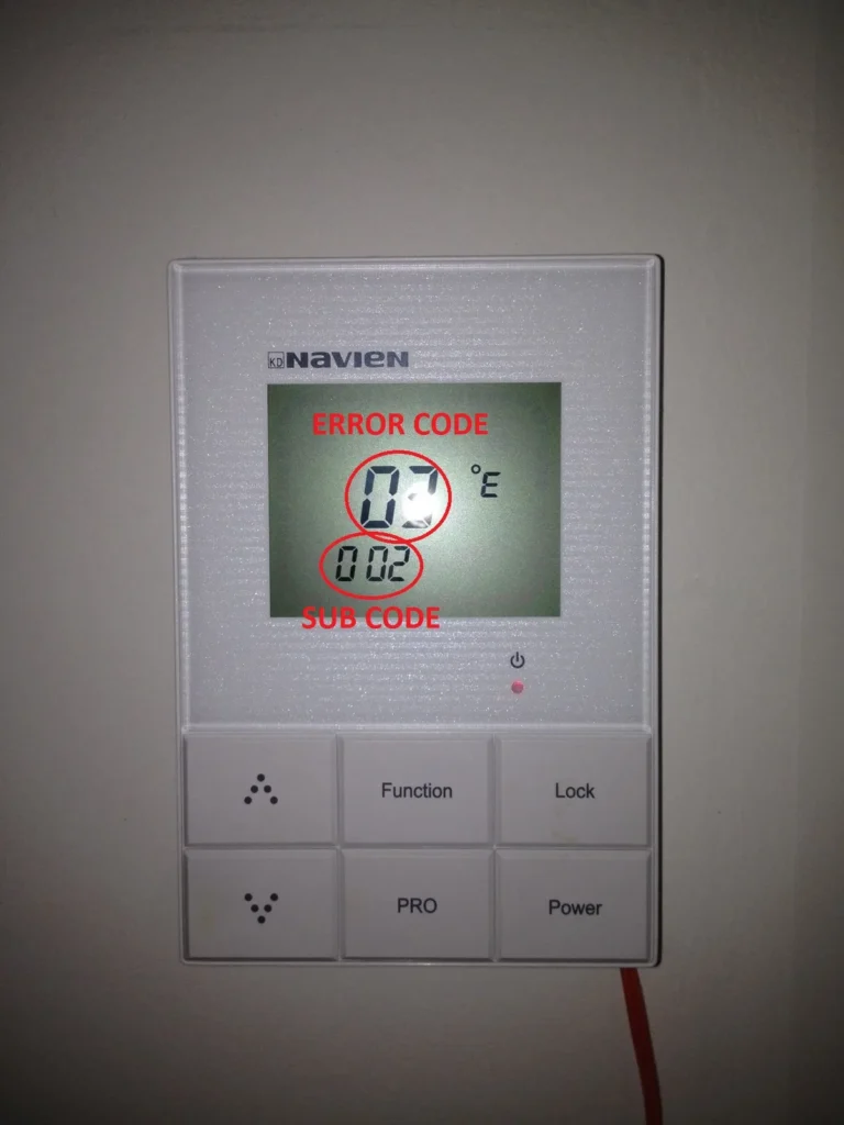 Navien Tankless Water Heater Troubleshooting