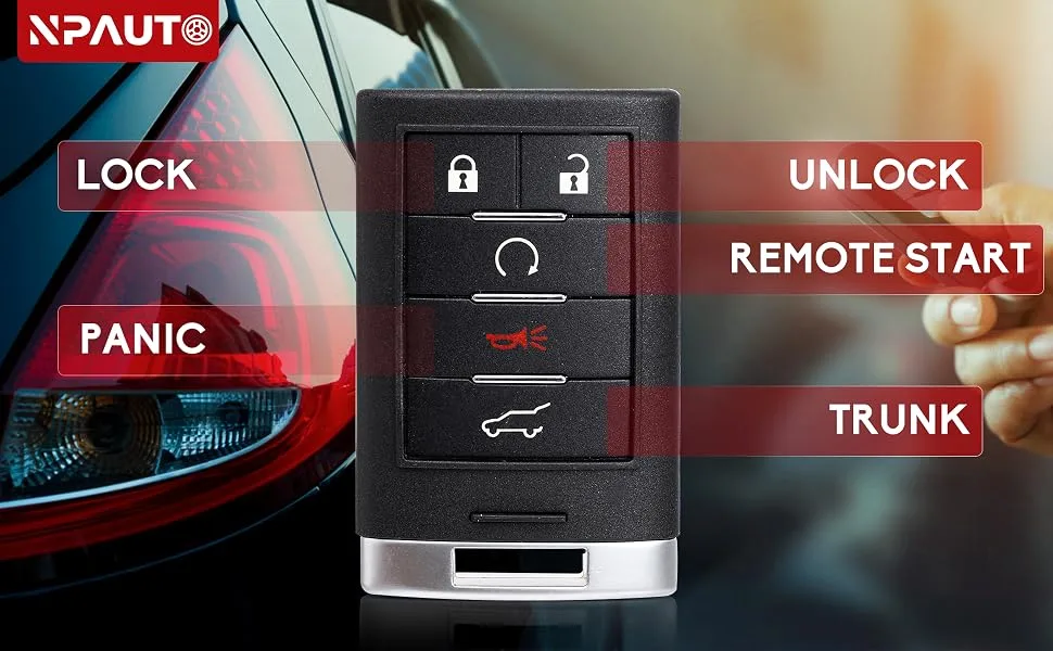 OEM vs aftermarket Cadillac SRX key fob