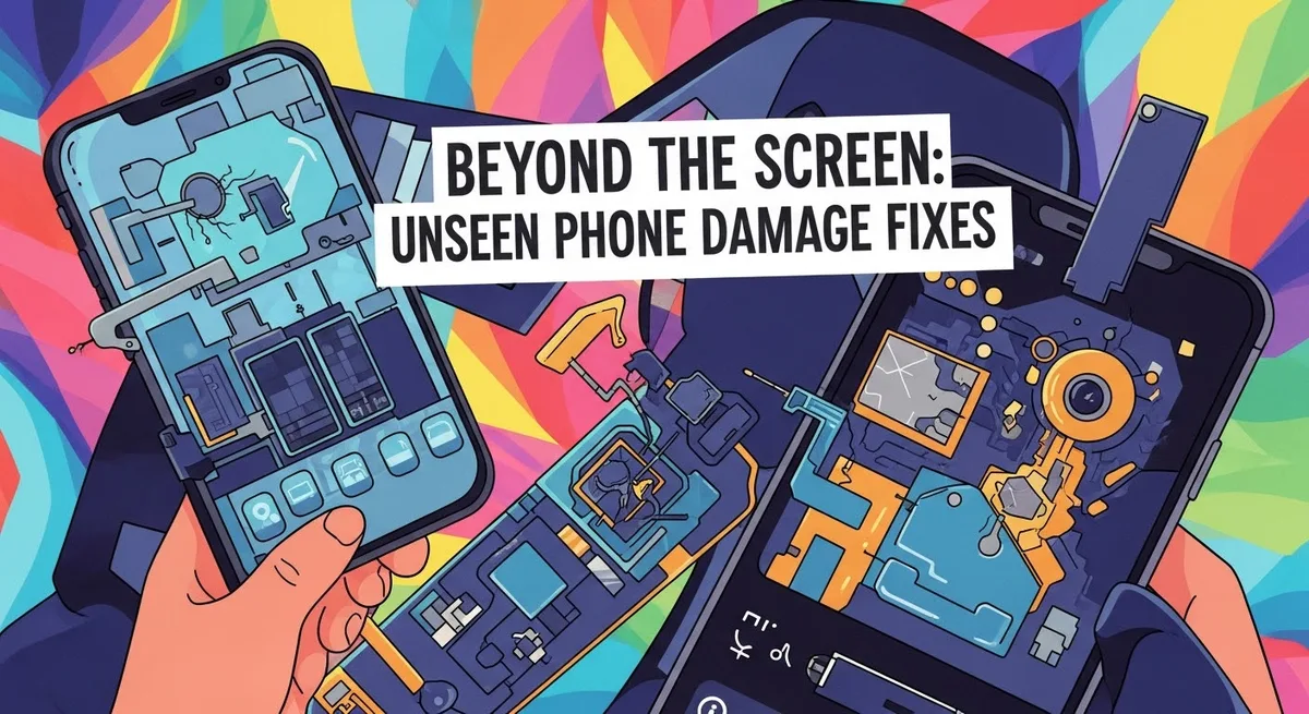 phone screen damage types