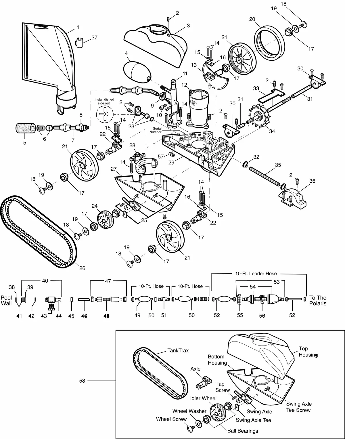 Polaris 280 flow regulator
