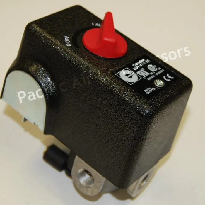 pressure switch unloader valve