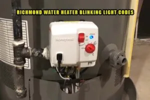 Richmond gas control valve blink pattern
