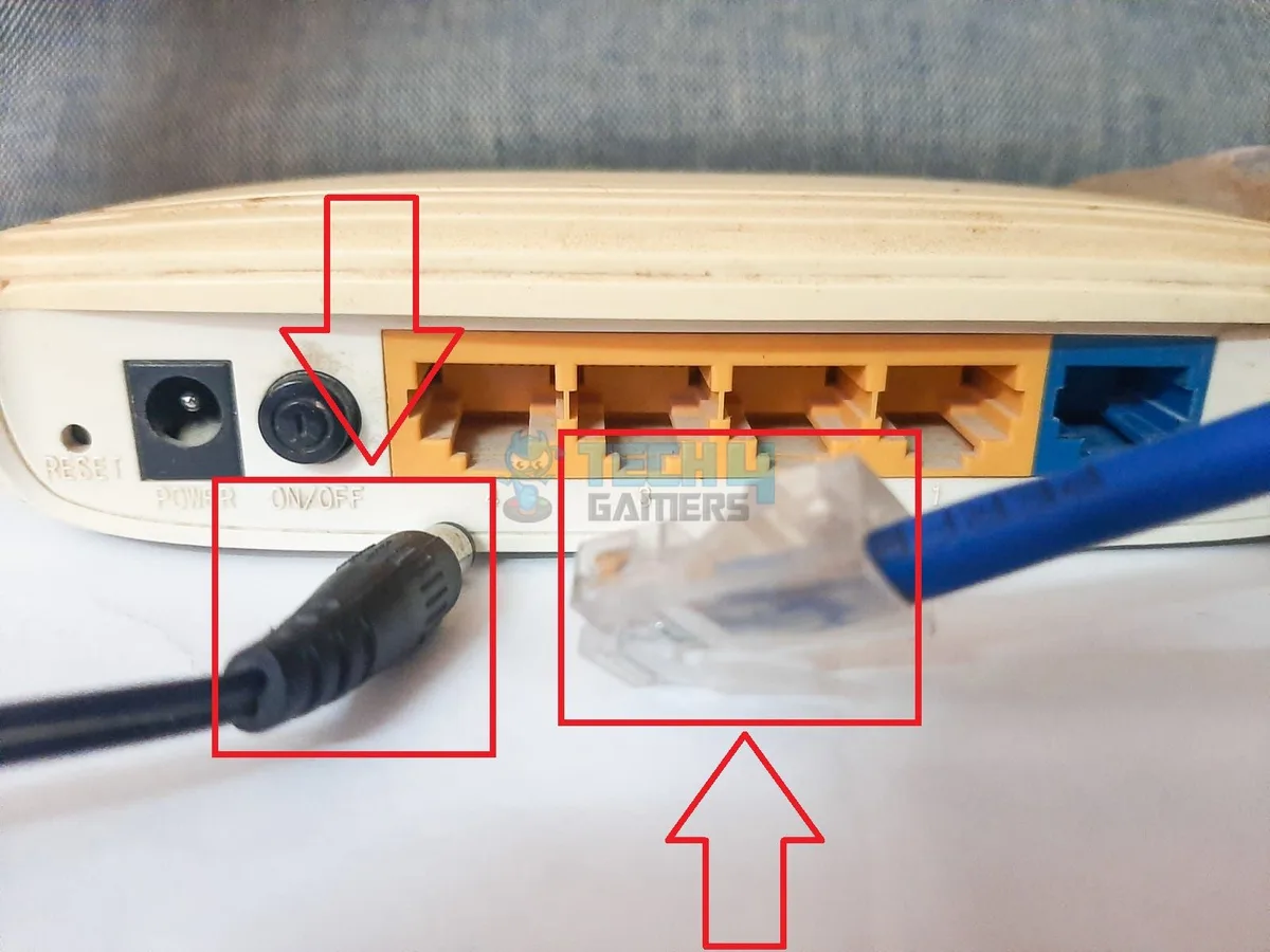 router and modem power cycle