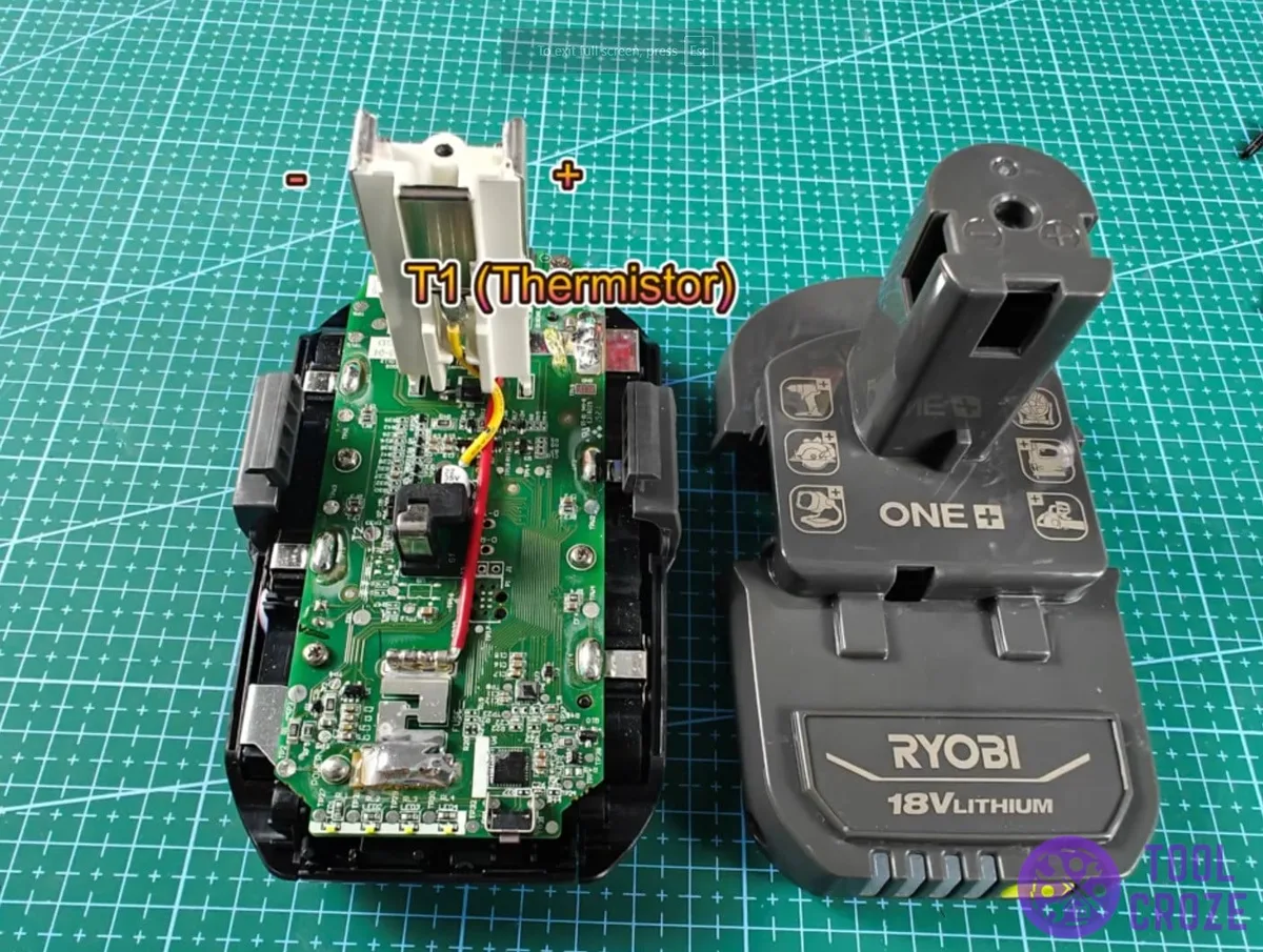 Ryobi 18V ONE+ battery pack