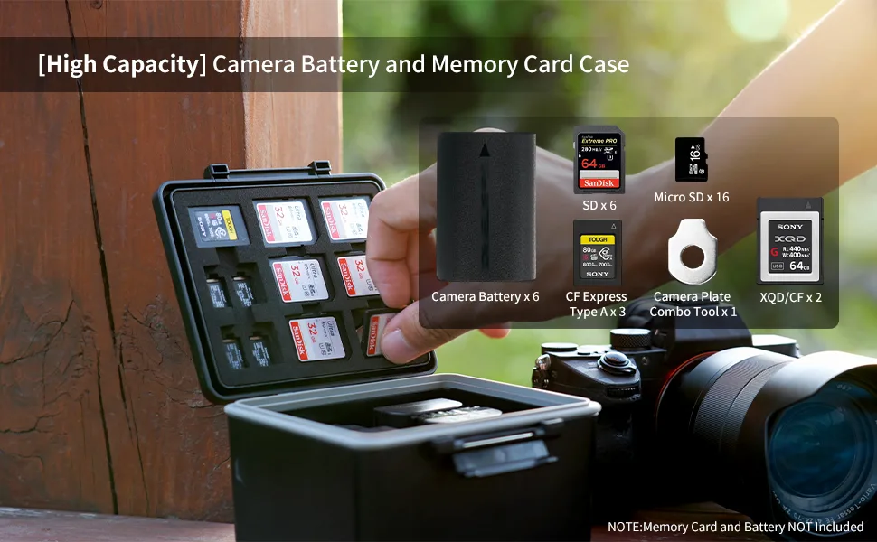 SD card and battery for firmware update