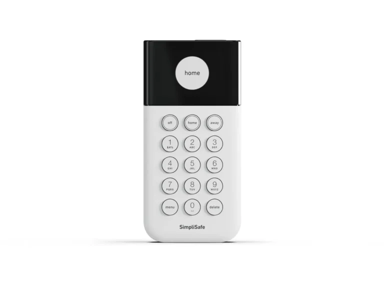 SimpliSafe Keypad close-up
