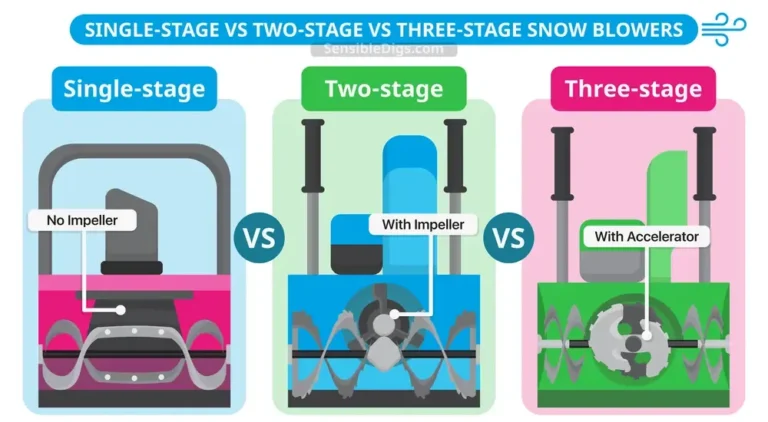 Single Stage Vs Two Stage Snow Blowers