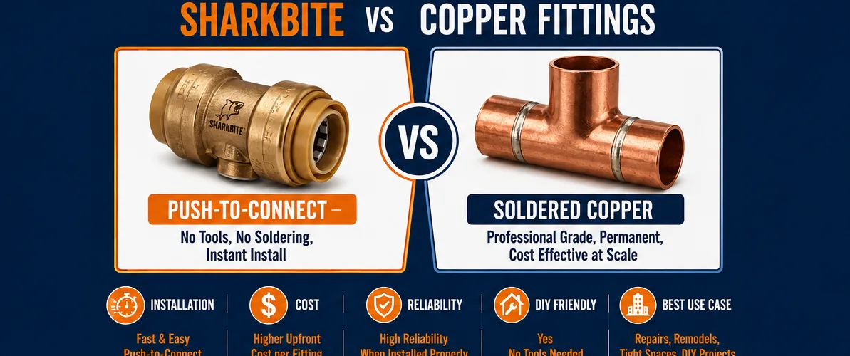 soldered copper joints
