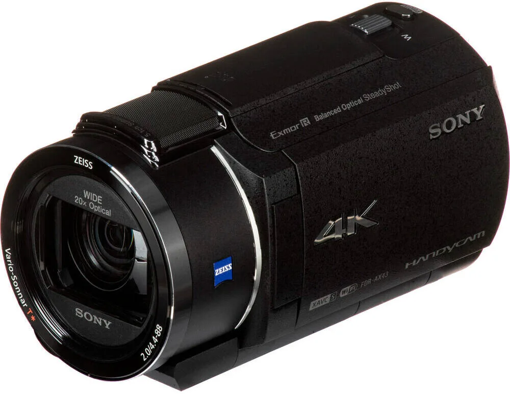 Sony FDR-AX43A not recording