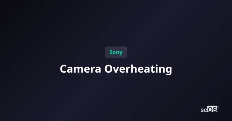 Sony RX100 VII overheating
