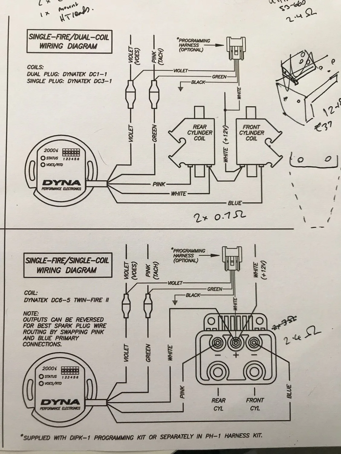 spark electrode ignition system diagram