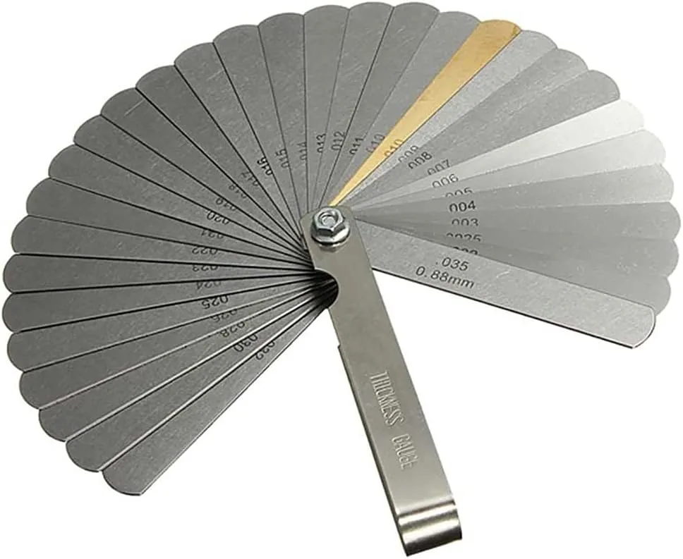 spark gap adjustment feeler gauge