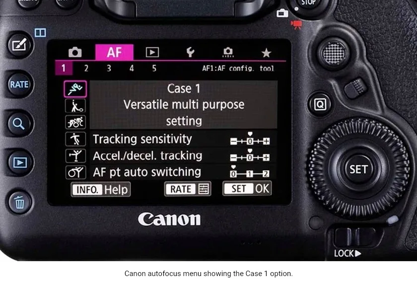 Subject tracking (human eye, animal eye, vehicle / motion)