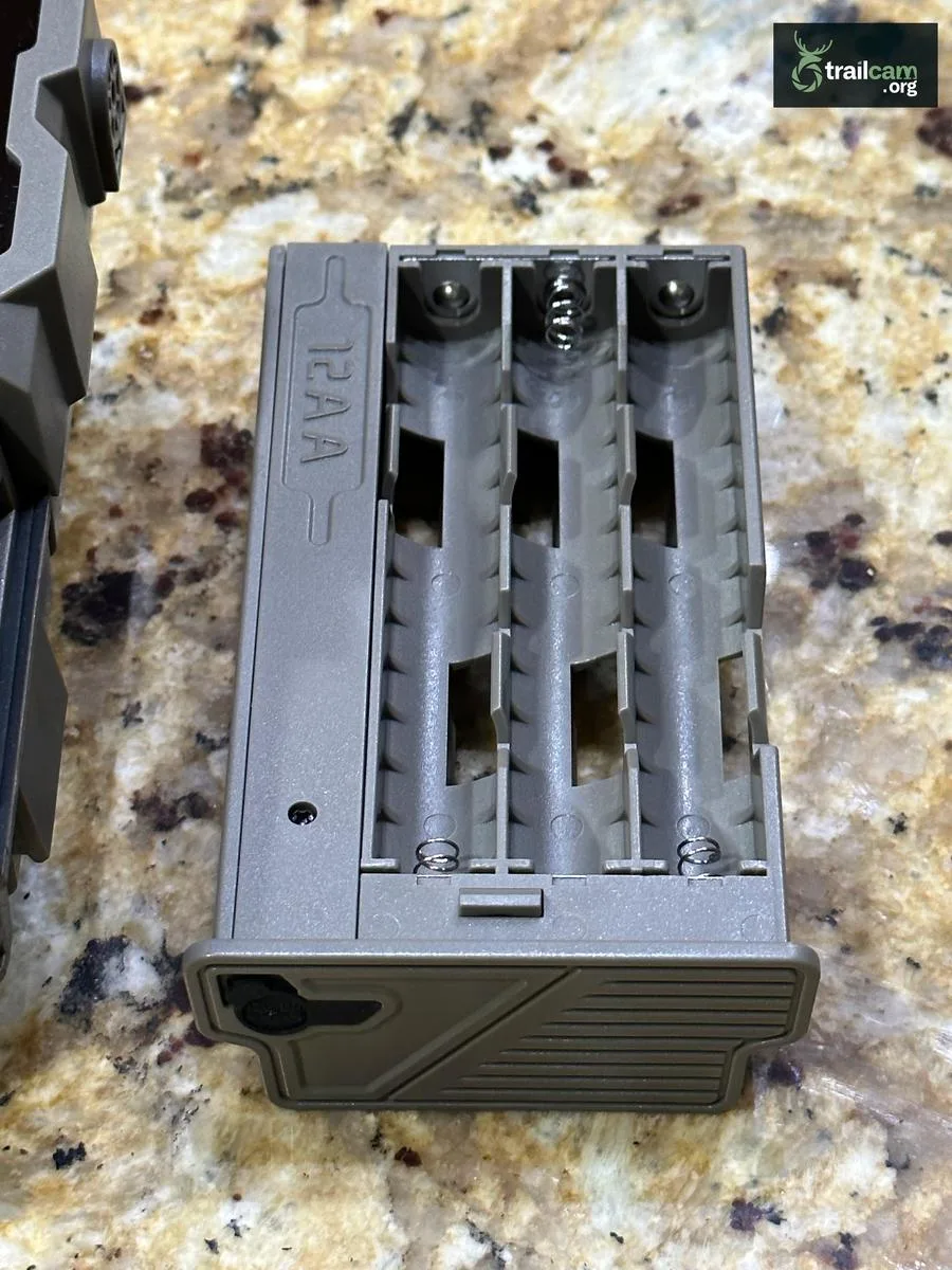 Tactacam Reveal X Pro batteries and SD card