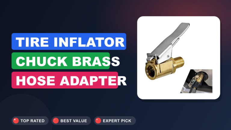 Tire Inflator Chuck Brass Hose Adapter Review