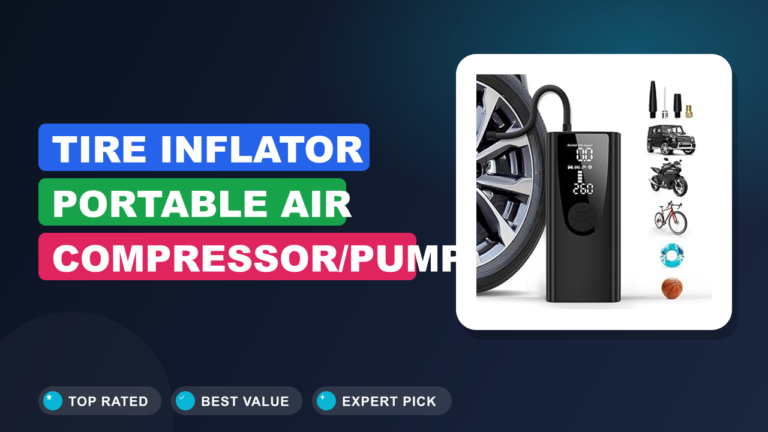 Tire Inflator Portable Air Compressor/Pump Car Review
