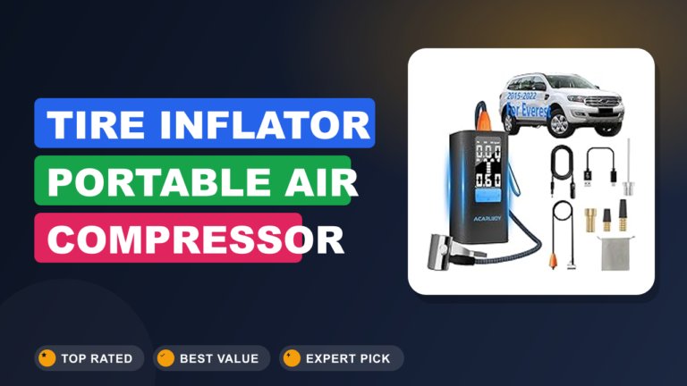 Tire Inflator Portable Air Compressor Review
