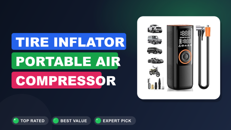 Tire Inflator Portable Air Compressor Review