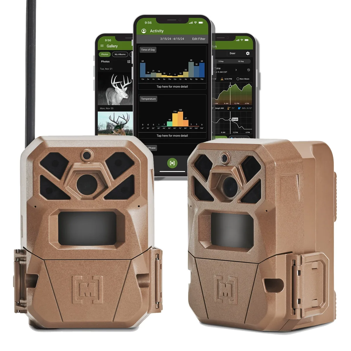 trail camera menu navigation buttons