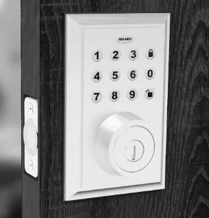 Tru Bolt keypad
