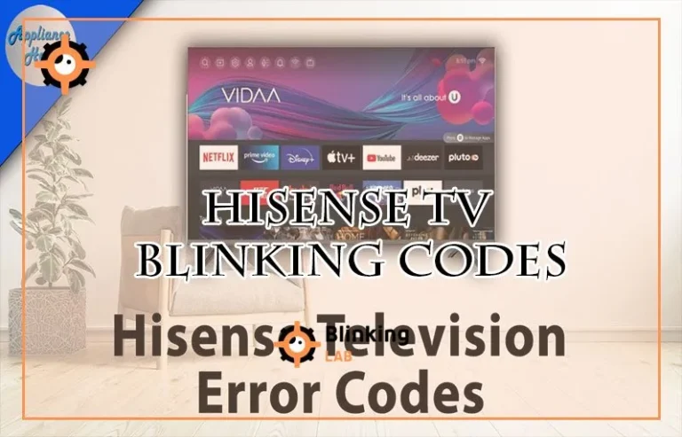 TV blink code diagram