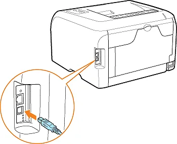 USB 2.0 Hi-Speed cable connection