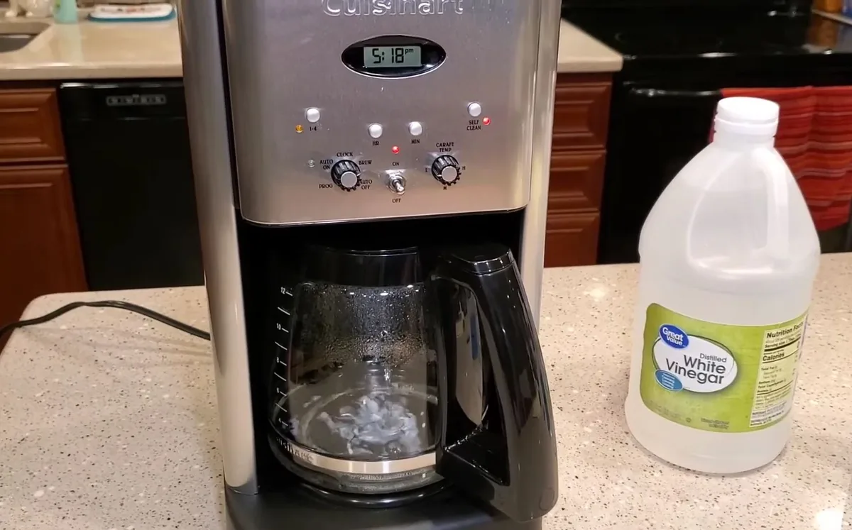 vinegar descaling solution