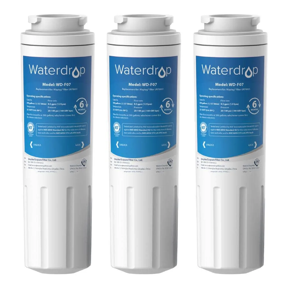 Water filter replacement