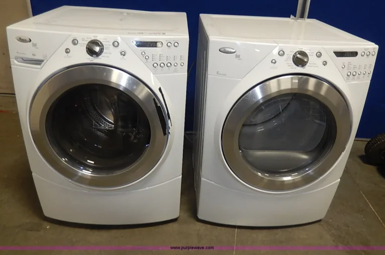Whirlpool Washer Duet Troubleshooting
