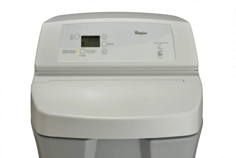Whirlpool WHES33 water softener troubleshooting