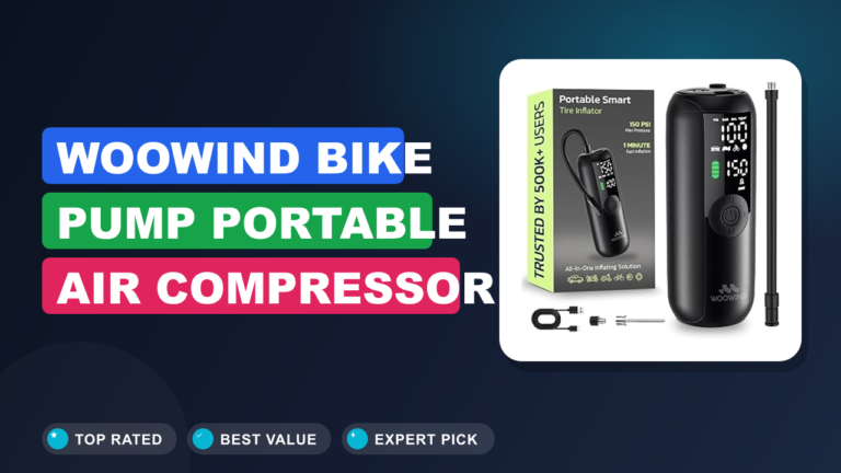 Woowind Bike Pump Portable Air Compressor Review