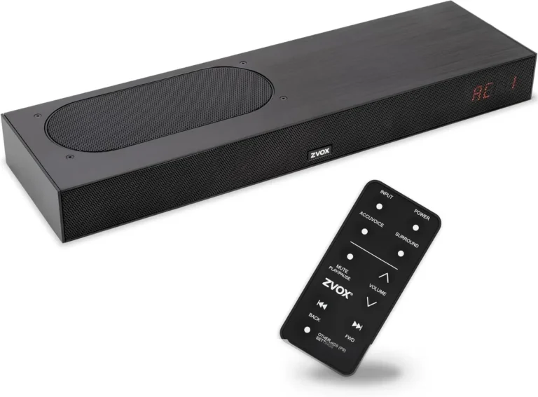 Zvox Soundbar Troubleshooting