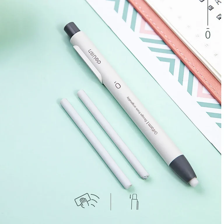 Can mechanical pencil lead be erased?