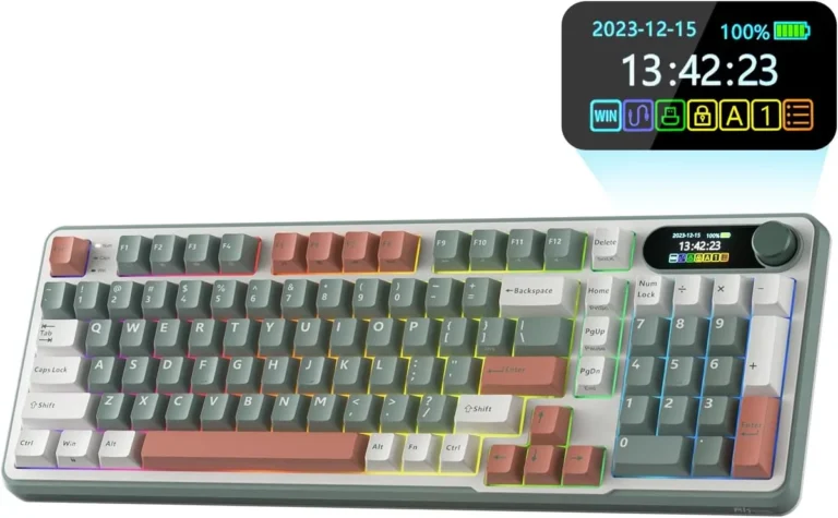 RK ROYAL KLUDGE S98 Wireless Mechanical Keyboard troubleshooting