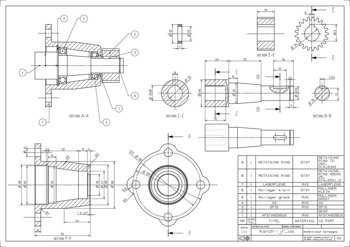 Technical drawing and drafting